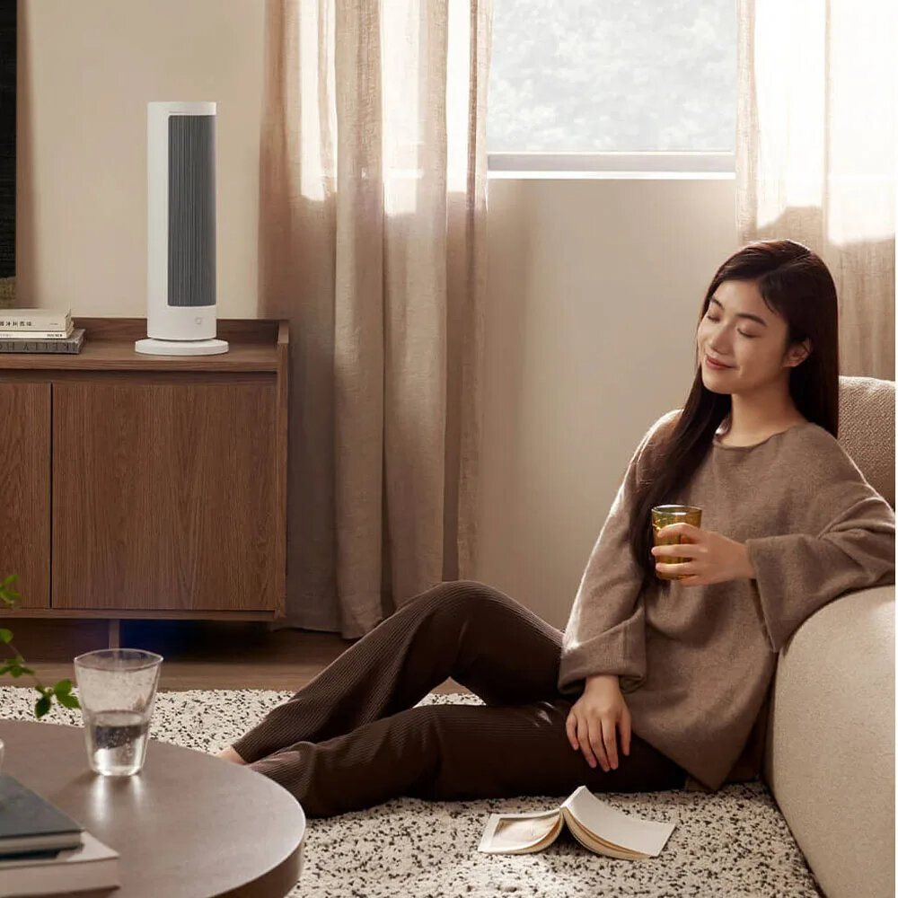 XIAOMI MIJIA Fan Heater Home Electric Heaters 2000W PTC Fast Ceramic Heating Low Noise 70° Wide Angle Air Supply